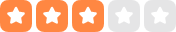 3.0 stars